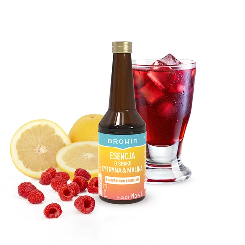 Есенция с лимоново-малинов вкус - 40 ml, за 4 L - 3