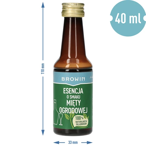 Есенция с вкус на градинска мента за 4 л, 40 мл - 6