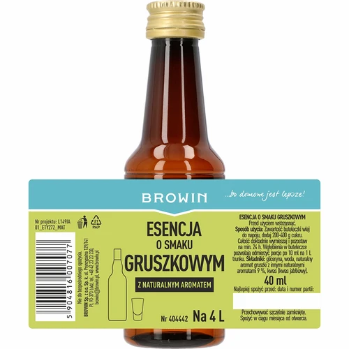 Есенция с вкус на круша – крушов ликьор, заправка 40 мл - 4
