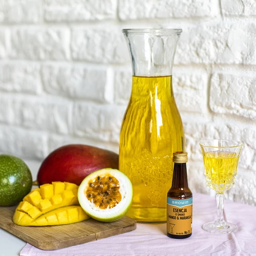 Есенция с вкус на манго и маракуя за 2 L - 40 ml - 8