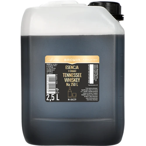 Есенция с вкус на Тенеси Уиски 2,5L, за 250L готова напитка