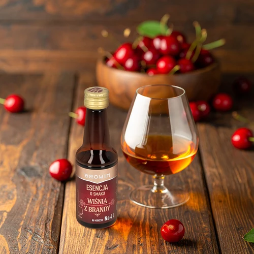 Есенция с вкус на Вишна с бренди, 40 ml - за 4 L - 7