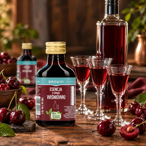 Есенция с вкус на вишновка за 10 л - 100 мл - 6