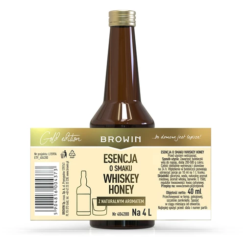 Есенция с вкус Whiskey Honey за 4 л - 40 мл - 7
