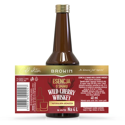 Есенция с вкус Wild Cherry Whiskey 40 мл - 4