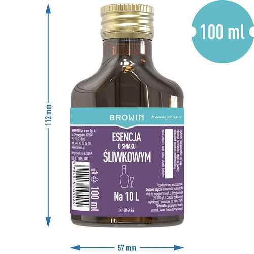 Есенция със сливов вкус 100 ml - 6