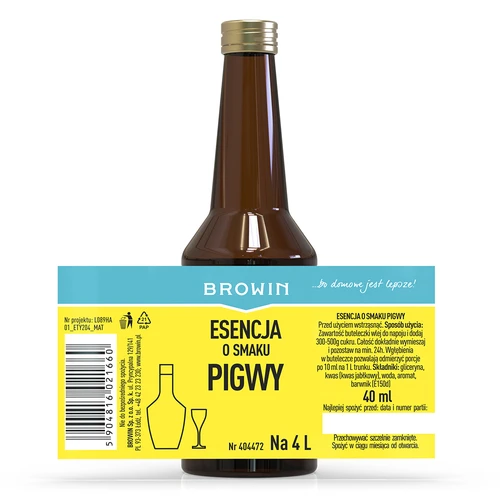 Есенция със вкус на дюля за 4 л - 40 мл - 4