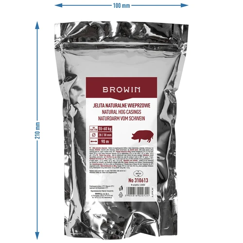 Естествени свински черва 28/30, 90 м - 4