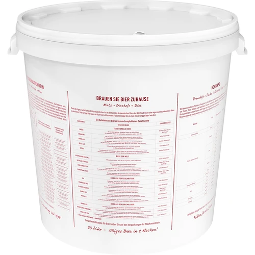 Ферментационен съд 30 л с капак и кран DE - 6