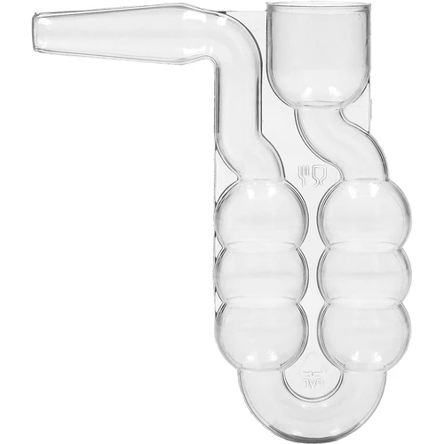 Ферментационен съд 30L, в бял цвят с печат, с кран и 2 водни затвора - j.EN - 12