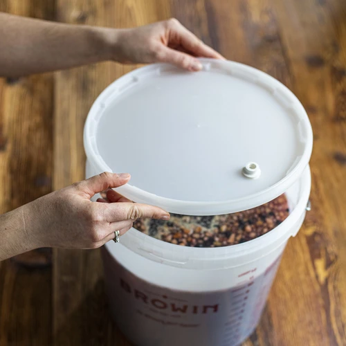 Ферментационен съд с капак 30 л - 20