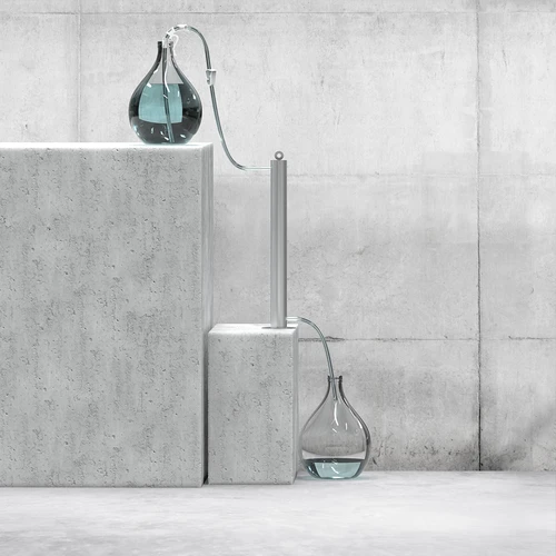 Филтрационна колона от неръждаема стомана, окачвана, в комплекта аксесоари и активен въглен - 9