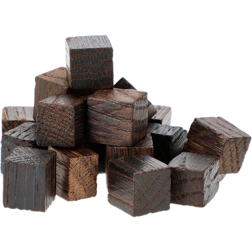 Френски дъбови кубчета, силно препечени, ароматизирани - слива, 20g