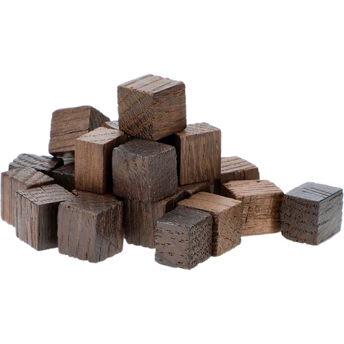 Френски дъбови кубчета, силно препечени, ароматизирани - Уиски, 20g