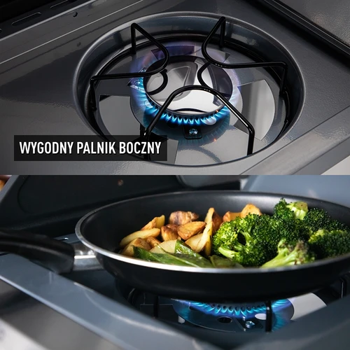 Газов грил dragON BBQ101, 11,7 kW, черно-сребрист - 7