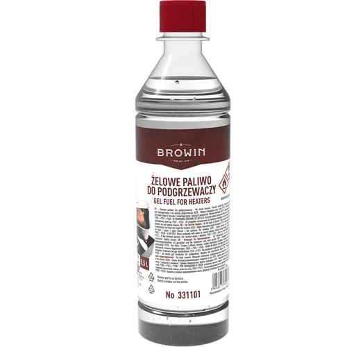 Гел гориво за подгреватели на пушилни 0,5 л