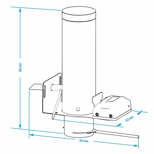 Генератор на дим dragON JET 2 с пепелник и помпа - 8
