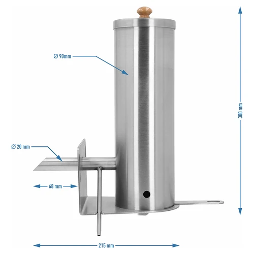 Генератор на дим dragON JET 4 LIGHT с функция за изсипване на пепелта и с електрическа помпа dragON Air - 6