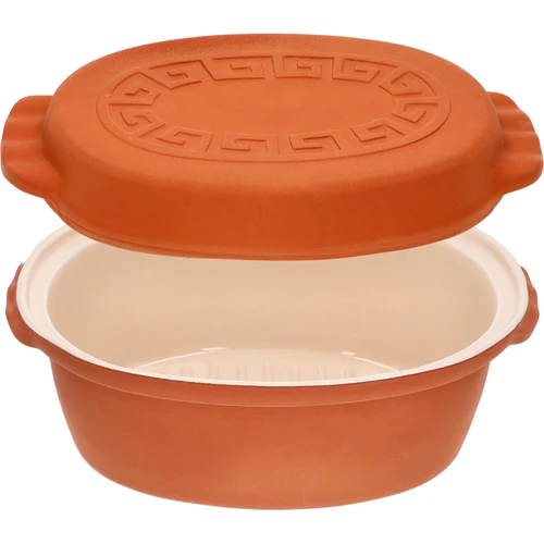 Глазиран римски съд 4,5 L (меандри) - 3