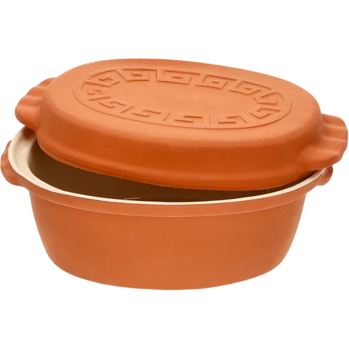 Глазиран римски съд 4,5 L (меандри) - 7