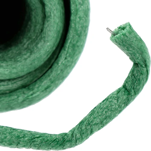 Градинска тел с гъбесто покритие, зелена, 10 m, Ø 10 mm - 3