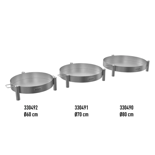 Градинско огнище ø 60 см, заварено - 11