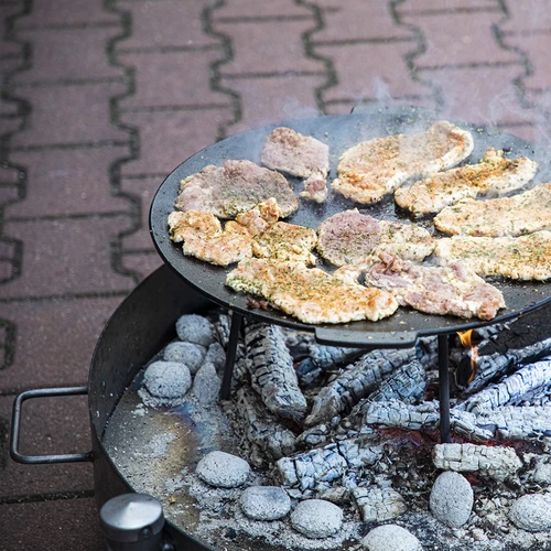 Градинско огнище ø 60 см, заварено - 9