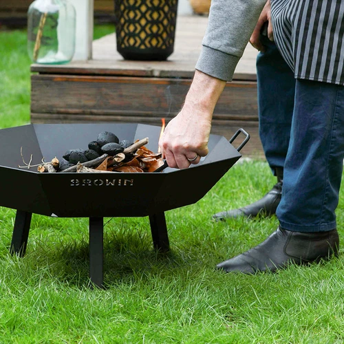 Градинско огнище ø 80 см - лофт - 9