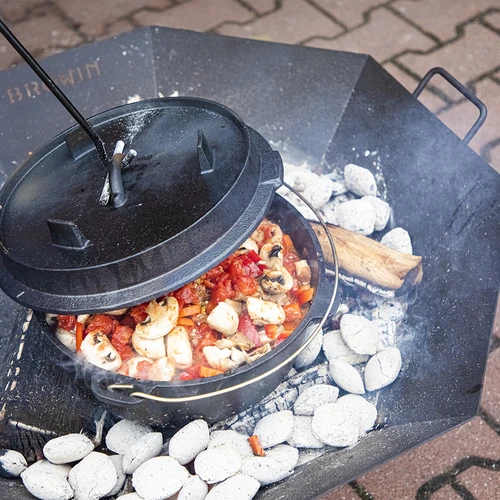 Градинско огнище ø 80 см - лофт - 12