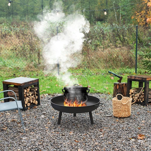 Градинско огнище Ø58 cm, кръгло, купа - 12