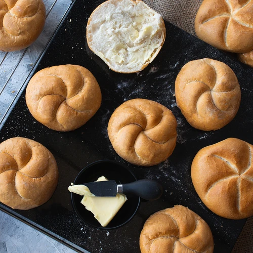 Гранитен правоъгълен камък за пица 37 x 35 см - 12