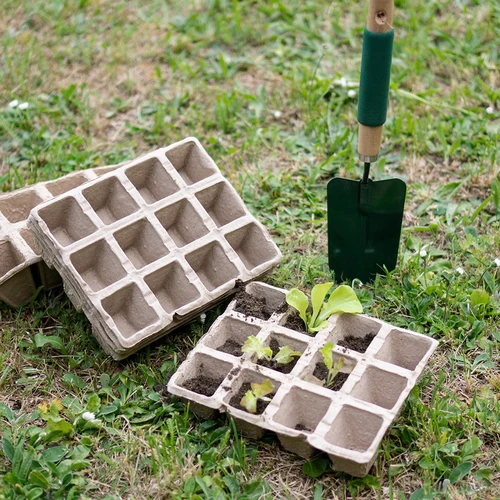 Хартиени саксии 4,5x5x4,5 cm, 30 бр. - 6