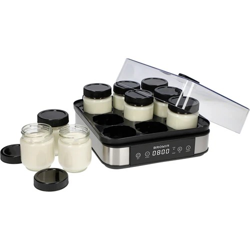 Йогурт мейкър с термостат, 9 бурканчета, 1,6 л - 4
