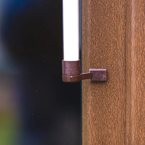 Кафяв външен термометър (-50°C до +50°C) 22 см - 7