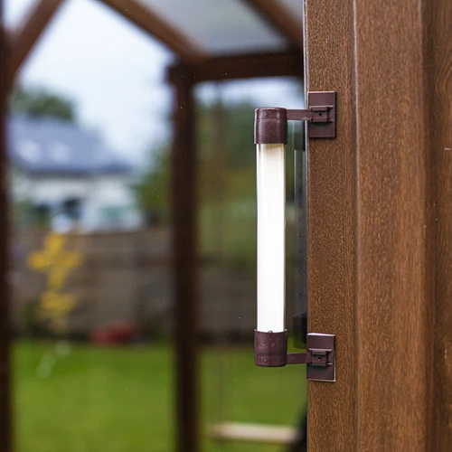 Кафяв външен термометър (-60°C до +50°C) 23 см - 3