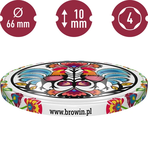 Капачка ф 66 Folk - 10 бр. - 3