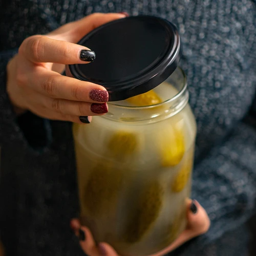 Капачка fi 100, черна - 10 бр. - 9