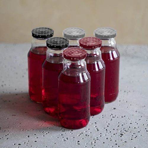 Капачка фи 43 мм, на точки, микс - 10 бр. - 11