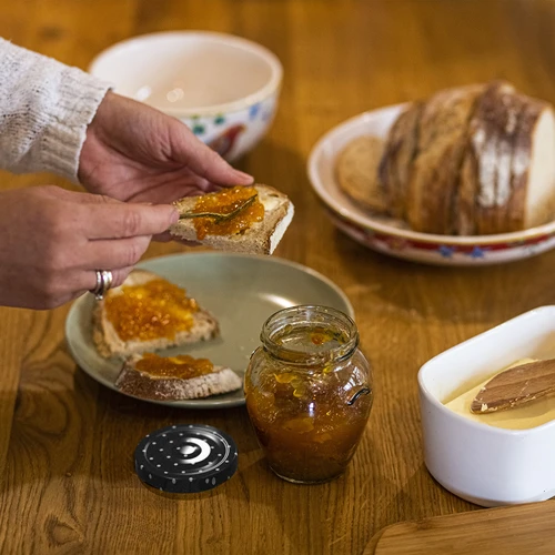 Капачка фи 53 на точки, микс - 10 бр. - 11