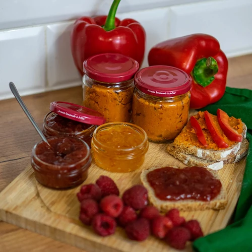 Капачка fi 66 бордо - 10 бр. - 8