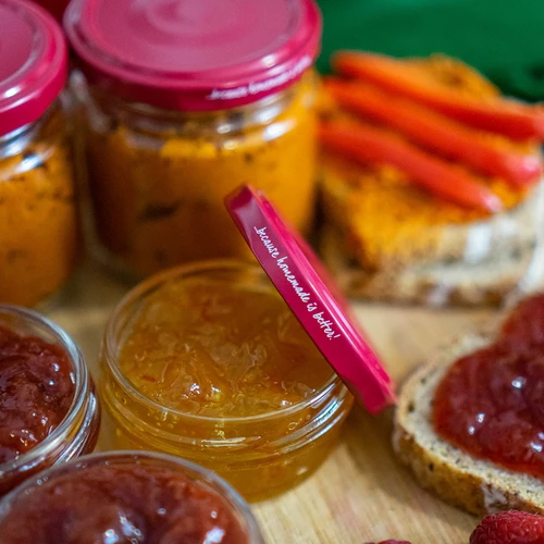 Капачка fi 66 бордо - 10 бр. - 9