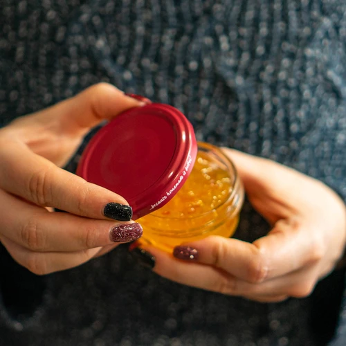 Капачка fi 66 бордо - 10 бр. - 11