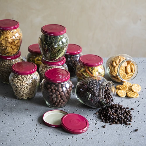 Капачка фи 82/6 бордо - 10 бр. - 7