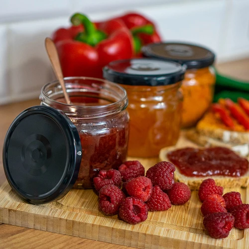 Капачка фи 82/6, черна  - 10 бр. - 9