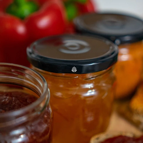 Капачка фи 82/6, черна  - 10 бр. - 10