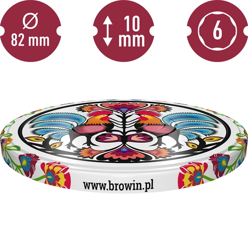 Капачка фи 82/6 Folk, 10 бр. - 3