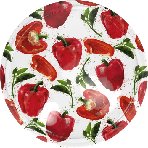 Капачка фи 82/6 с рисунки на чушки - 10 бр.