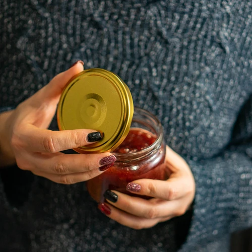 Капачка фи 82/6 златна - 10 бр. - 5