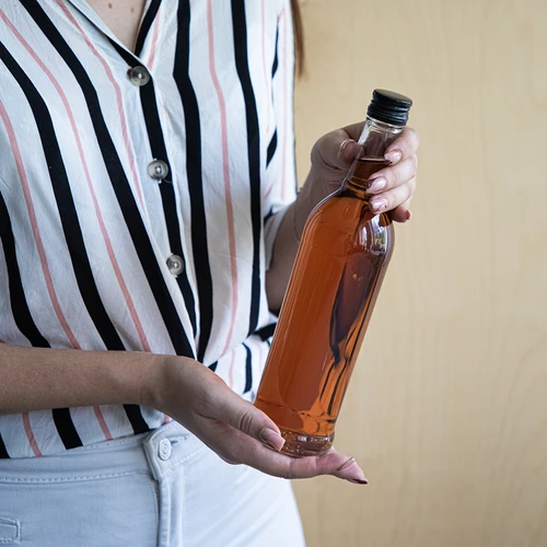 Капачка за бутилки Ø 28/18 мм – черна, 8 бр. - 6