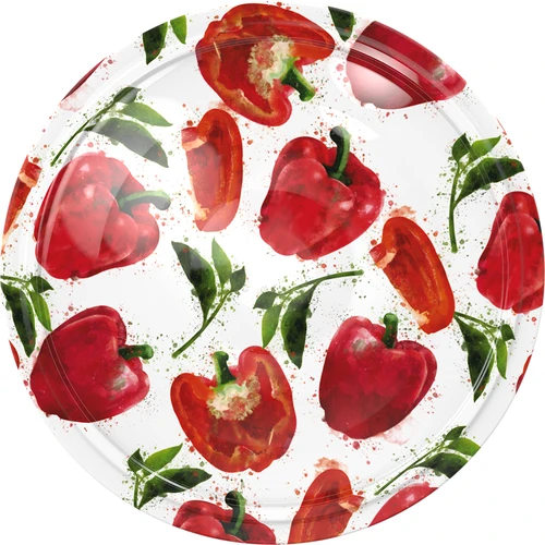 Капачки fi 66/4 с рисунки на чушки - 10 бр.